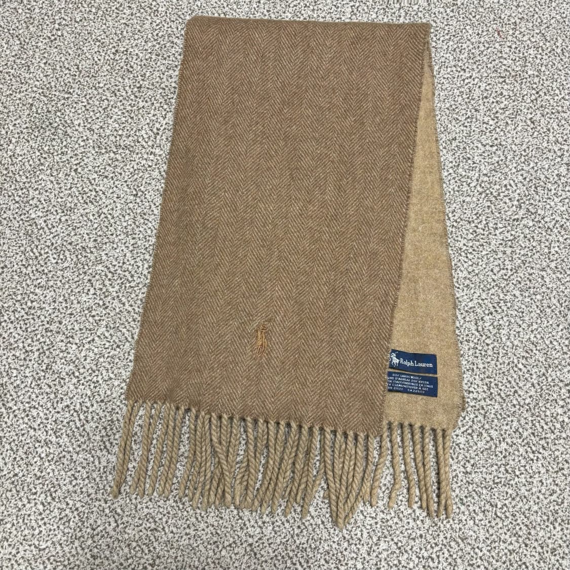 [택포,램스울80] 폴로 랄프로렌 이태리 투웨이 머플러 목도리 [A+] 상품이미지1