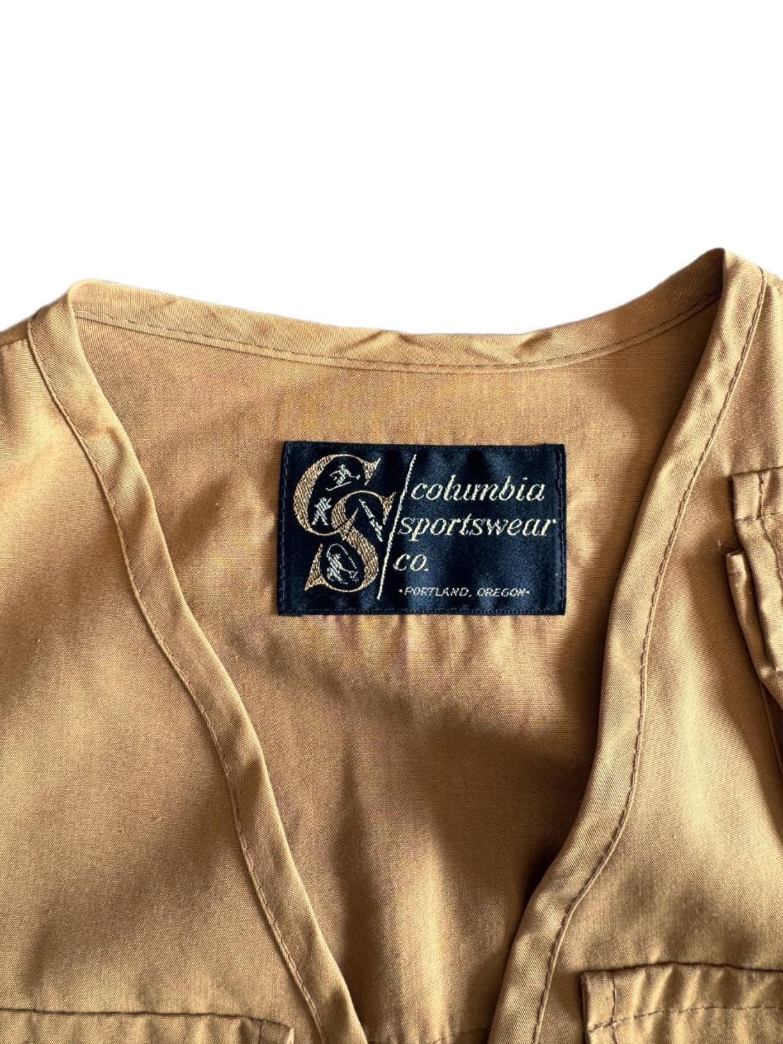 60s 콜롬비아 피싱 베스트 상품이미지4