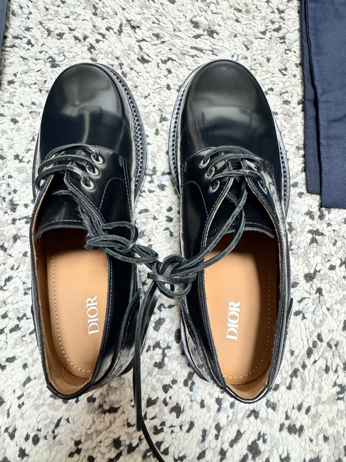 디올 카를로 더비슈즈 블랙 43사이즈 상품이미지8
