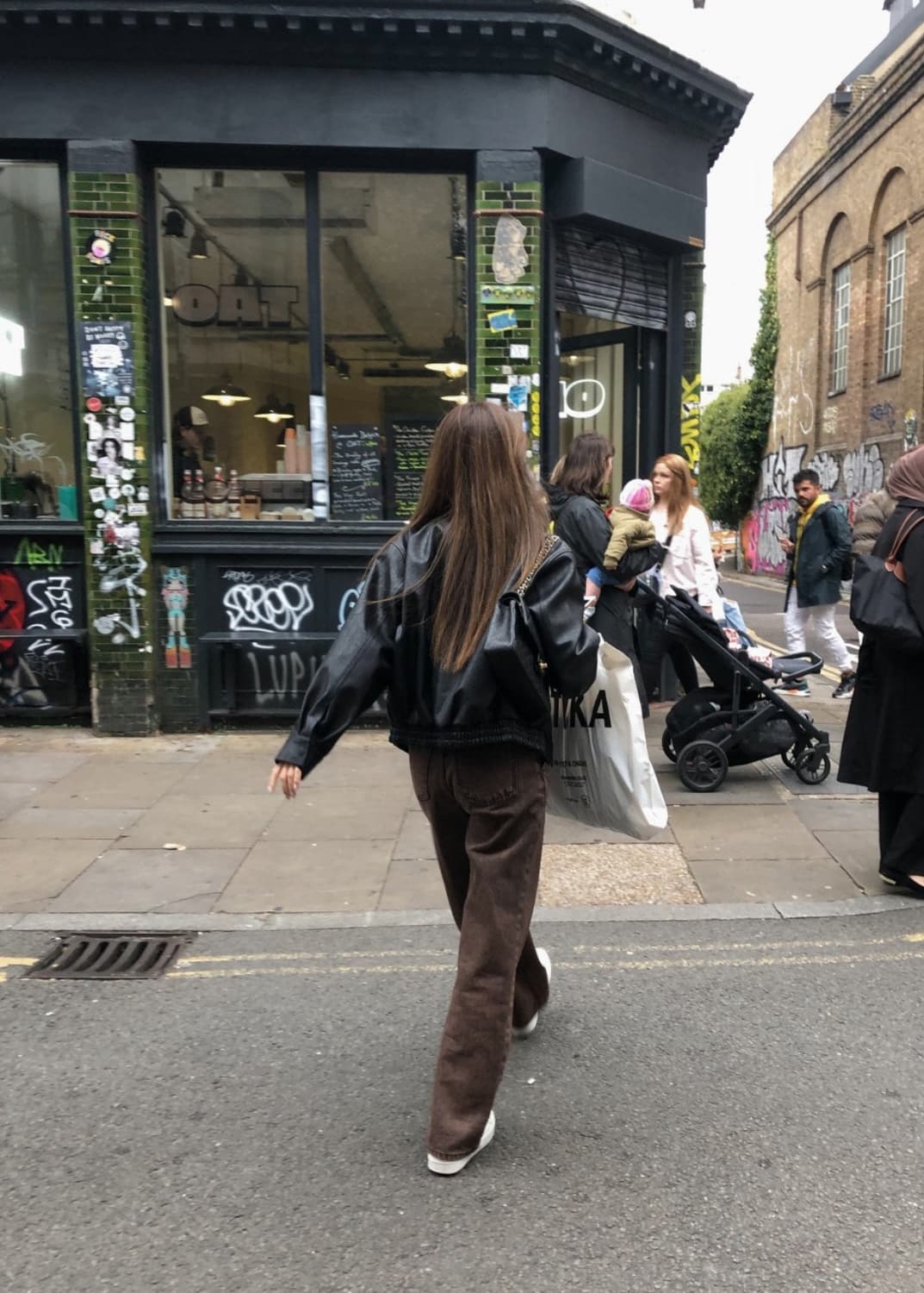 아카이브 제이투유 레더 블루종 자켓(black) 상품이미지4