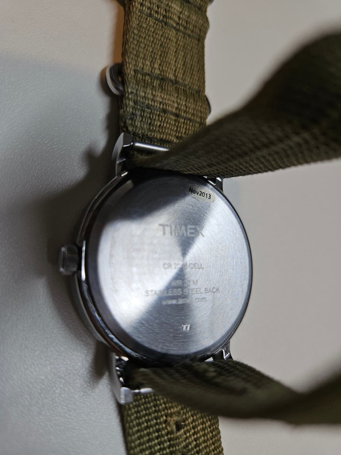 타이맥스 위켄더 올리브밴드 시계 상품이미지5