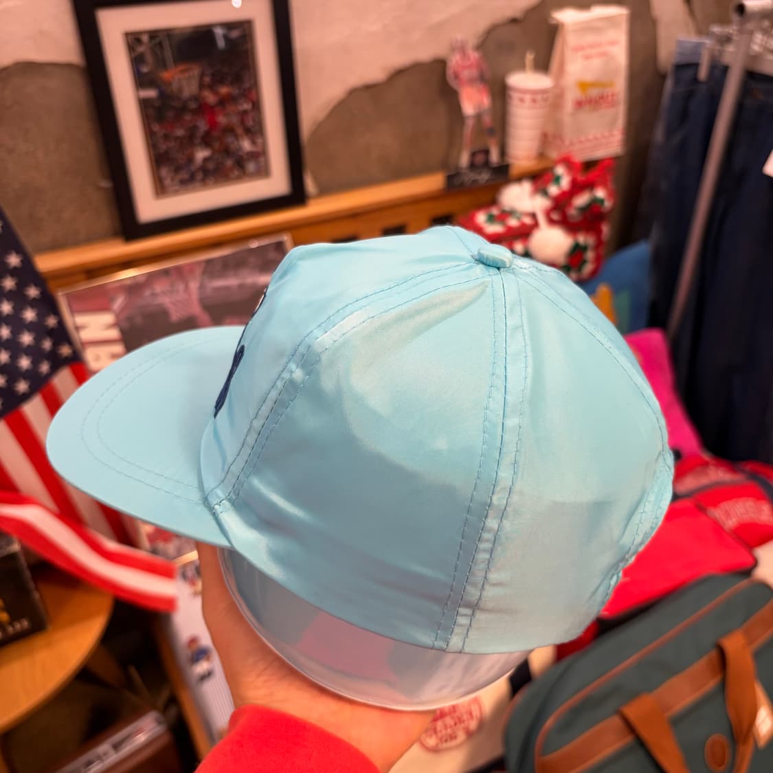 90s USA 빈티지 MLB 캔자스시티 로얄스 트러커 볼캡 모자  상품이미지6