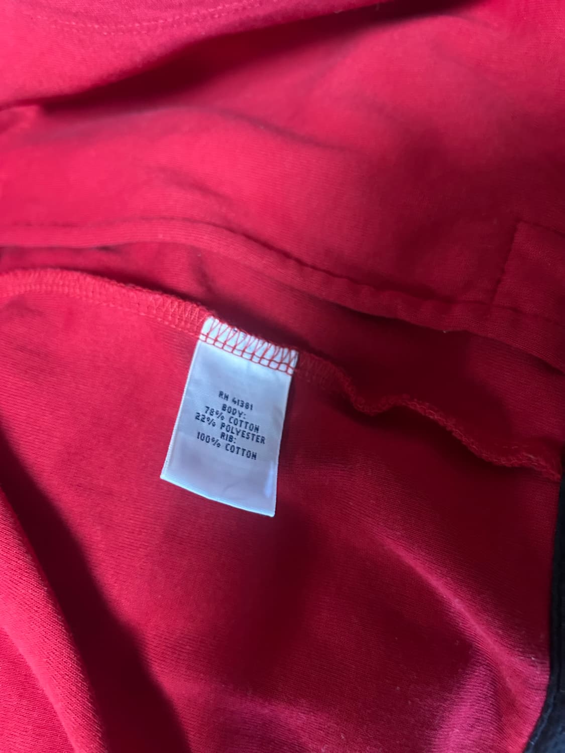 (유일매물) 정품 폴로 치프키프 블랙와치 레이싱 레드 져지 상품이미지6