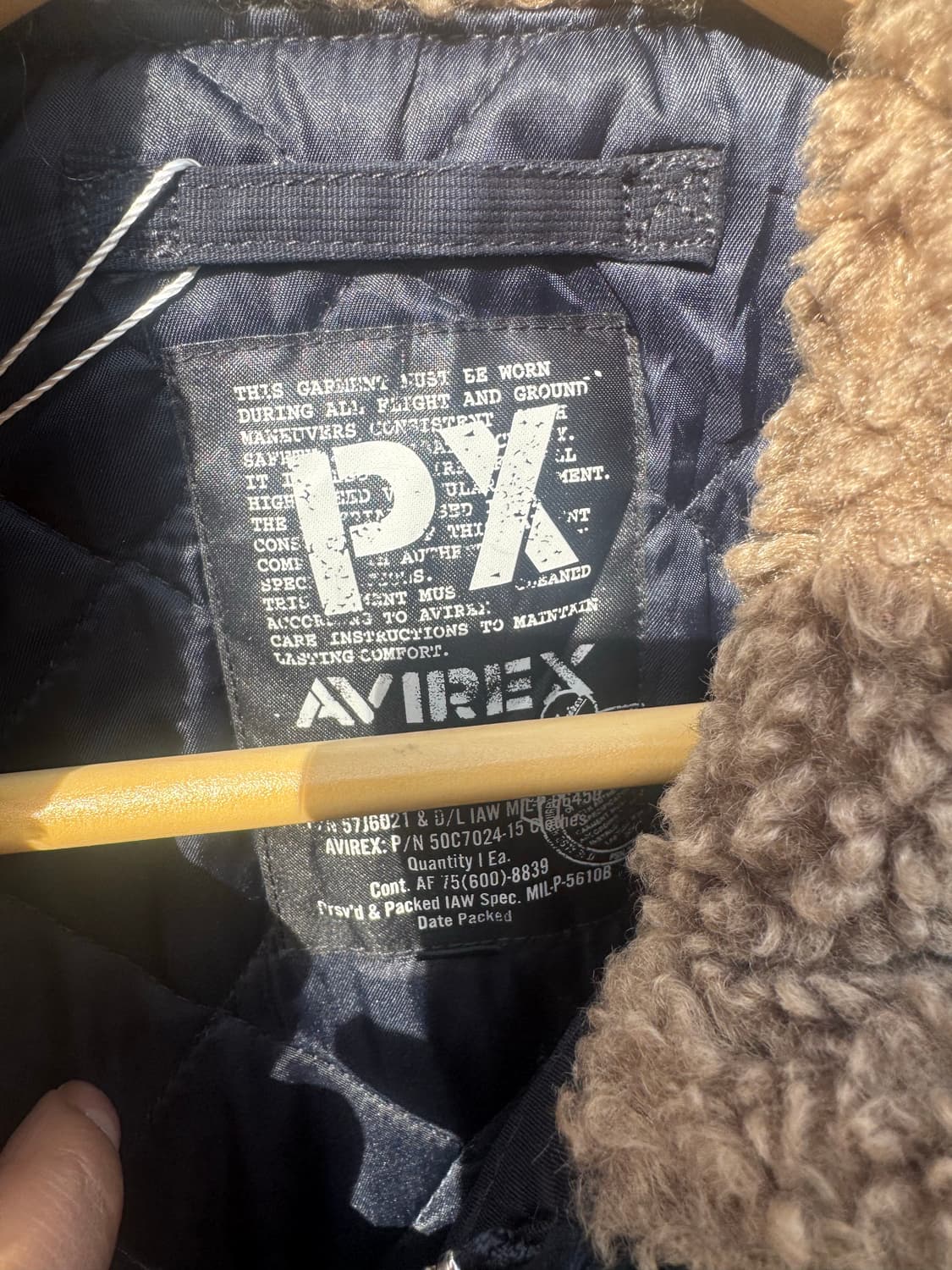 아비렉스 미해군 usn 복각 n-1 덱 자켓 점퍼 상품이미지7