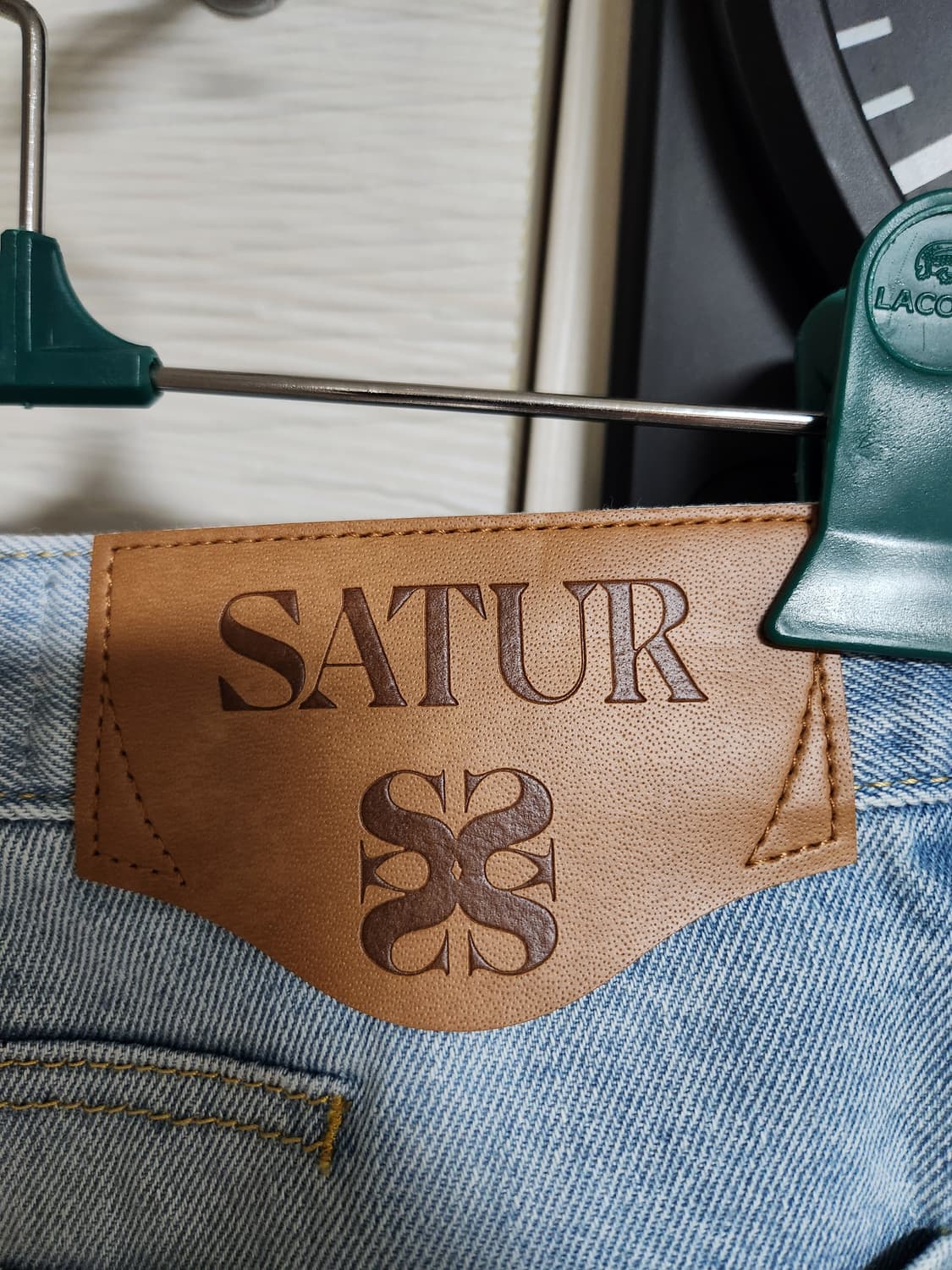 SATUR 세터 부츠컷 워시드 데님 상품이미지4