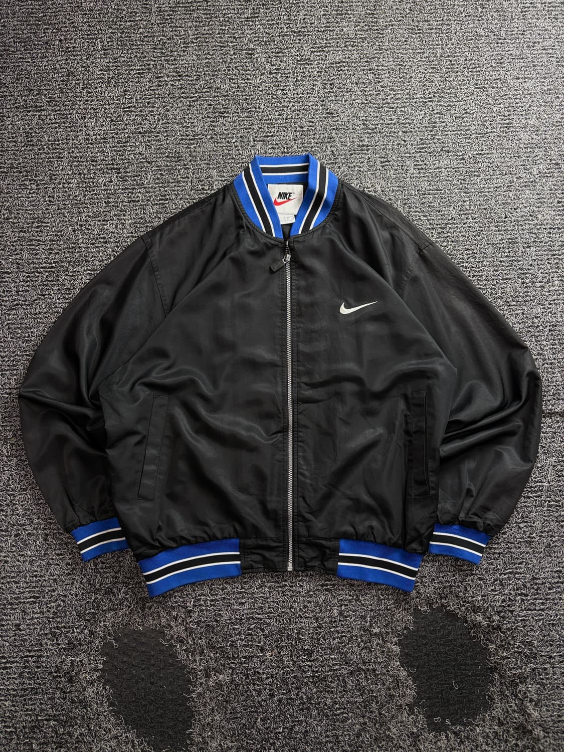 00s 나이키 올드스쿨 베이스볼 사틴 바시티 자켓 3758 상품이미지2