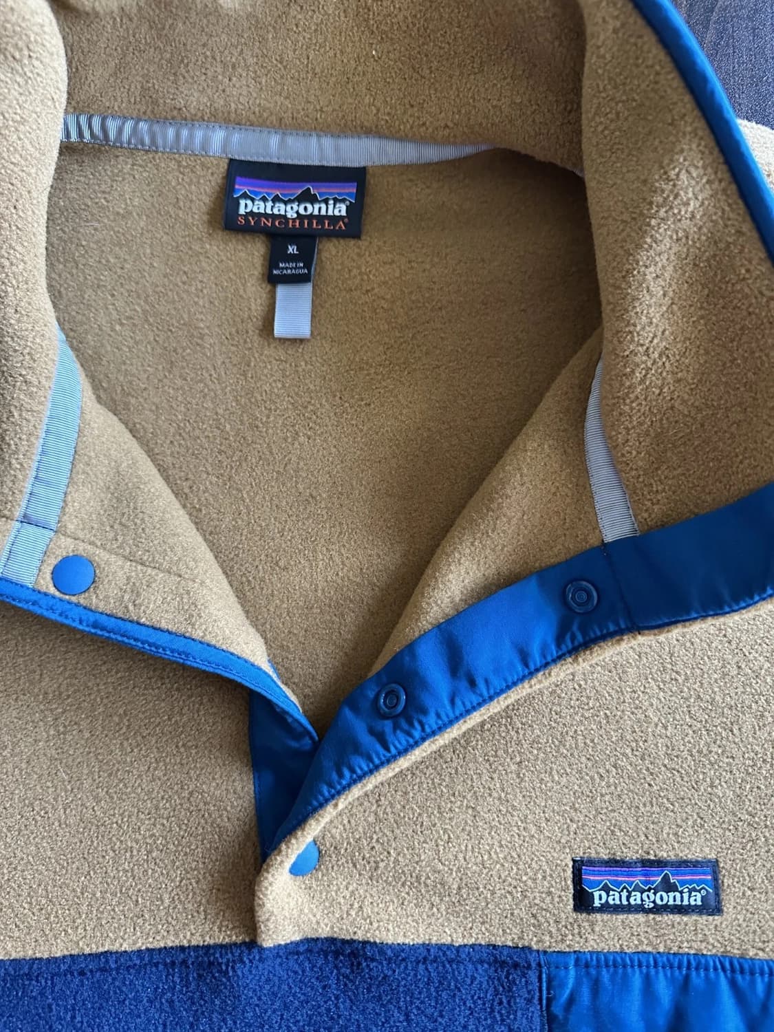 10s 파타고니아 신칠라 스냅-티 플리스 풀오버 상품이미지2