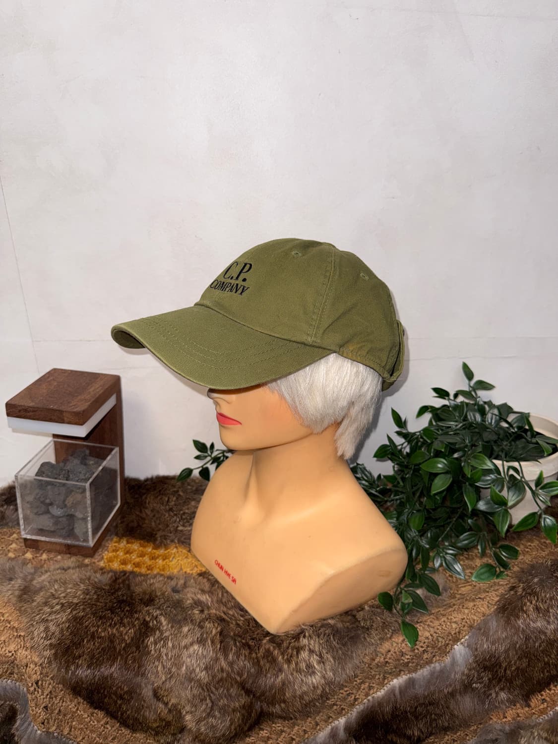 C.P. Company khaki goggle ball cap  상품이미지4