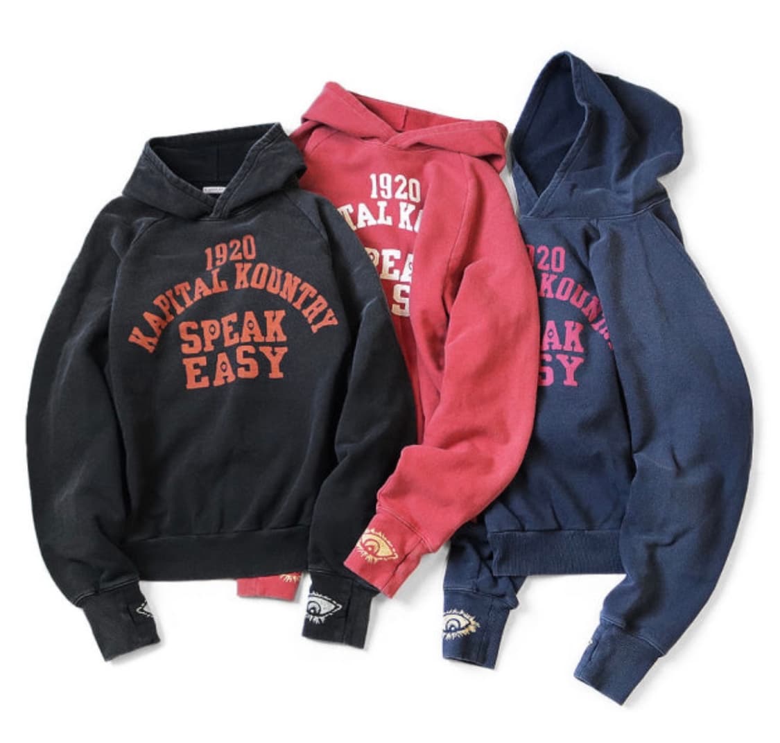 캐피탈 래글런 크루넥 스웨트셔츠 맨투맨, 후드티 구매합니다! 상품이미지2