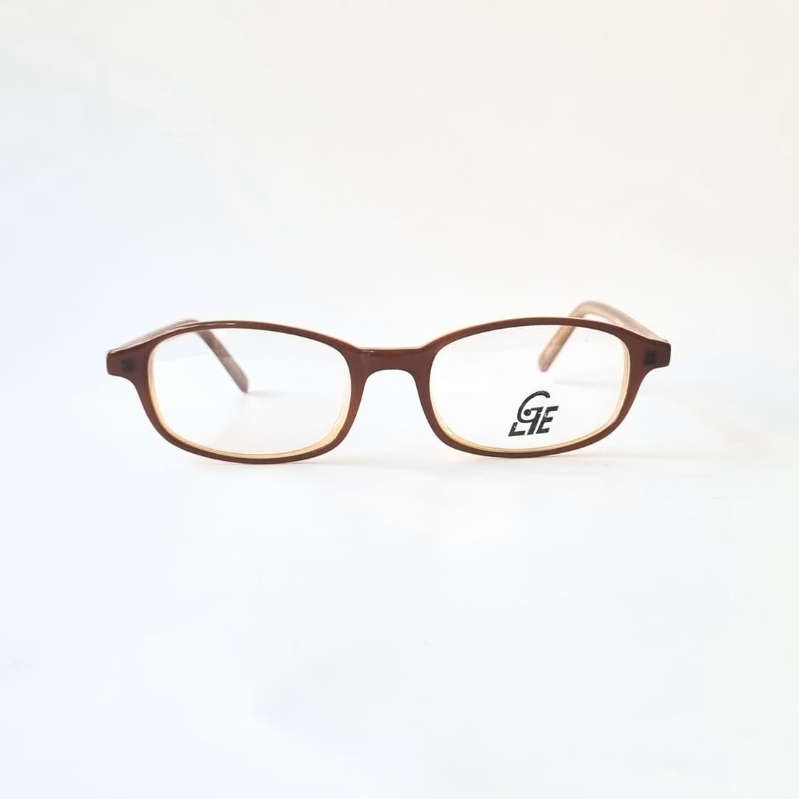 데드스탁  뿔테 스퀘어 light 브라운 안경테 1324 상품이미지2