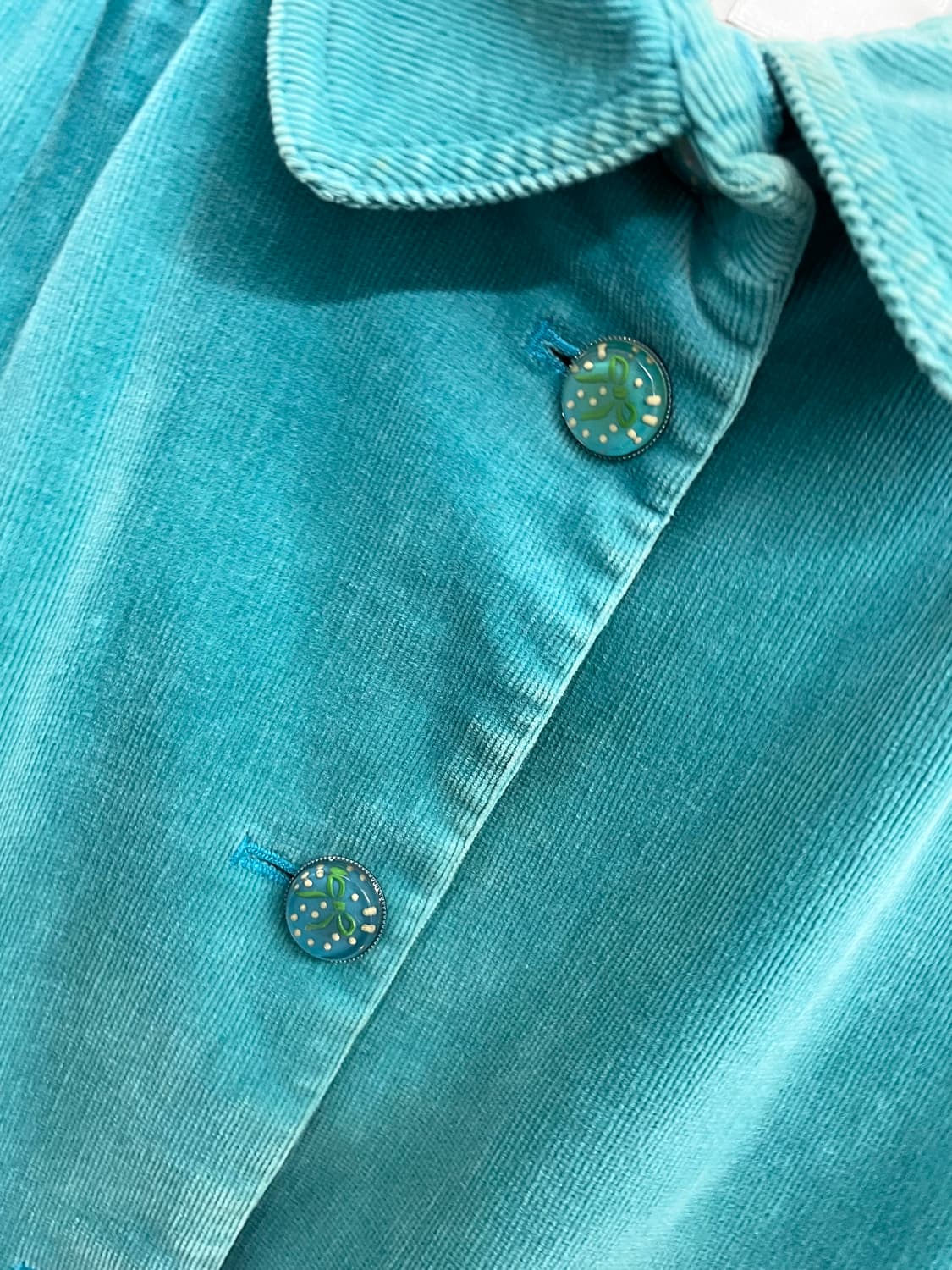 민트 코듀로이 포켓 디테일 자켓 상품이미지7