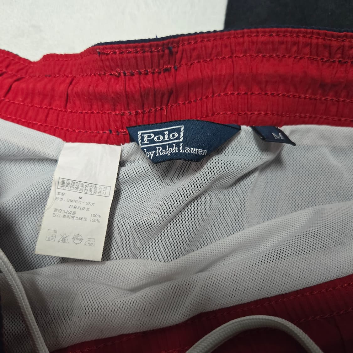 M 폴로랄프로렌 스윔팬츠 네이비 상품이미지3