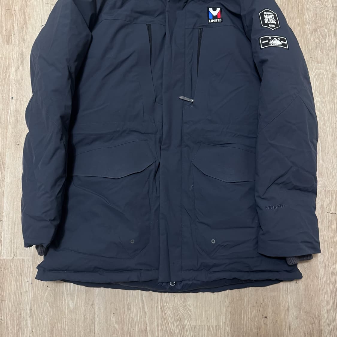 밀레 엠리밋 구스다운 후드 롱패딩 L/100  상품이미지4