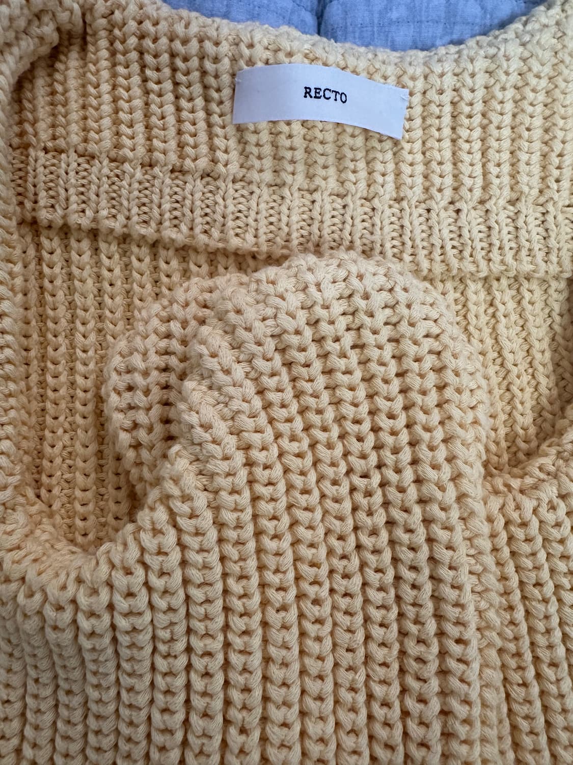 렉토 물결 가디건 S 상품이미지5