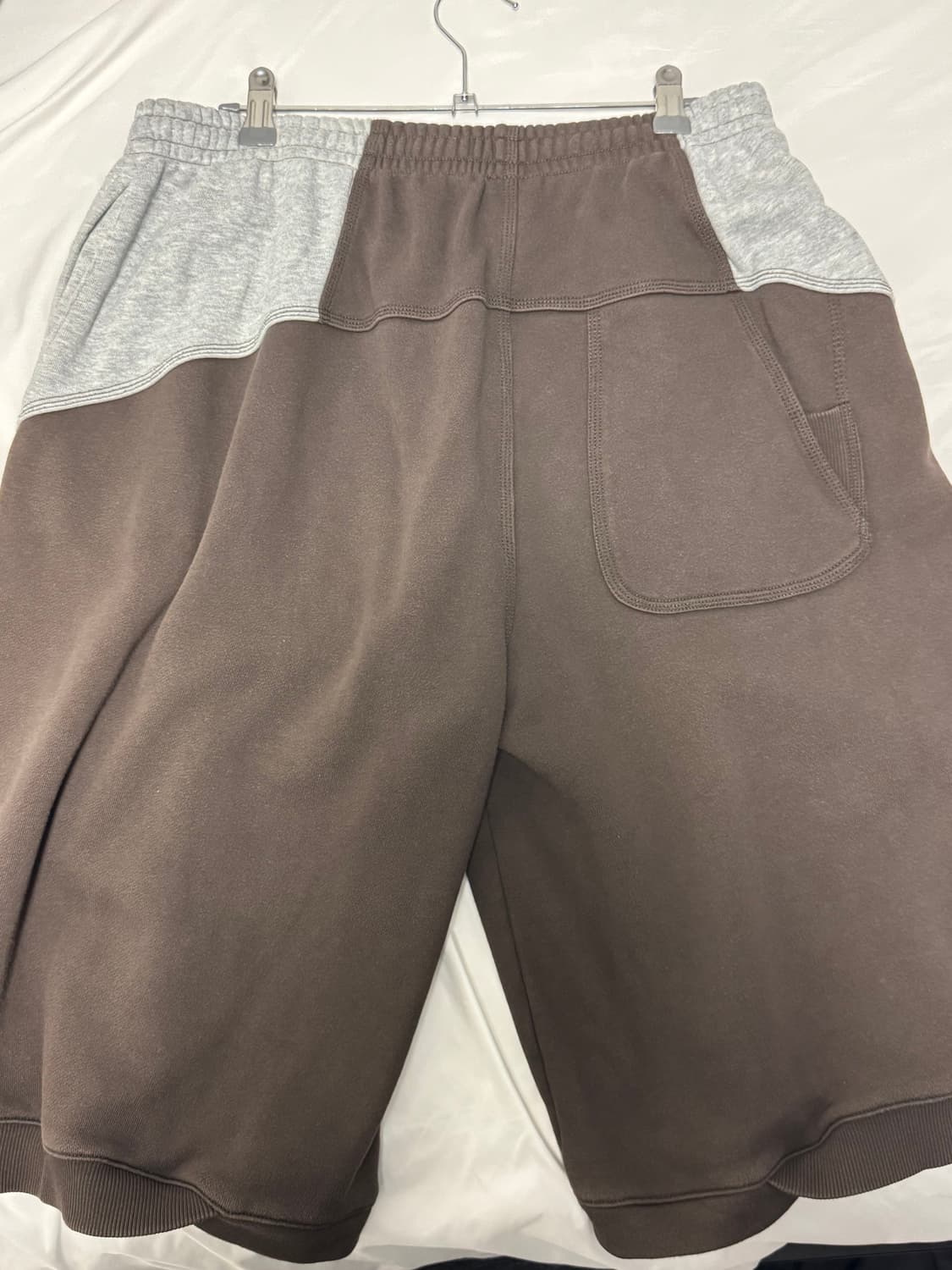 산산기어 스웻 쇼츠 브라운 4size 상품이미지3