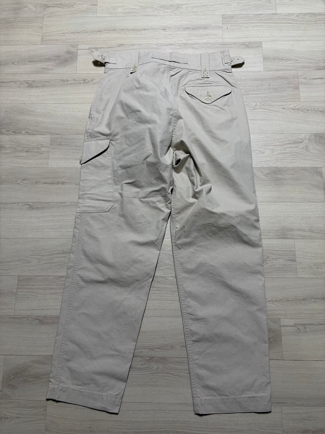 올리브드랩서비스 ODS 피어리스 팬츠 아이보리 M사이즈 판매 상품이미지4