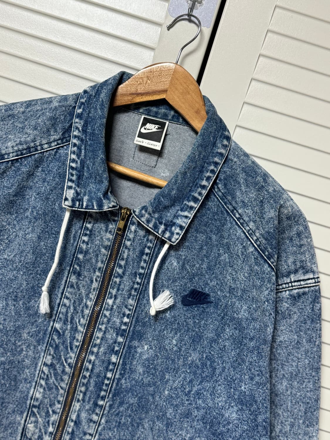 XL 나이키 80S 올드스쿨 청데님 워싱 워크 자켓 상품이미지6