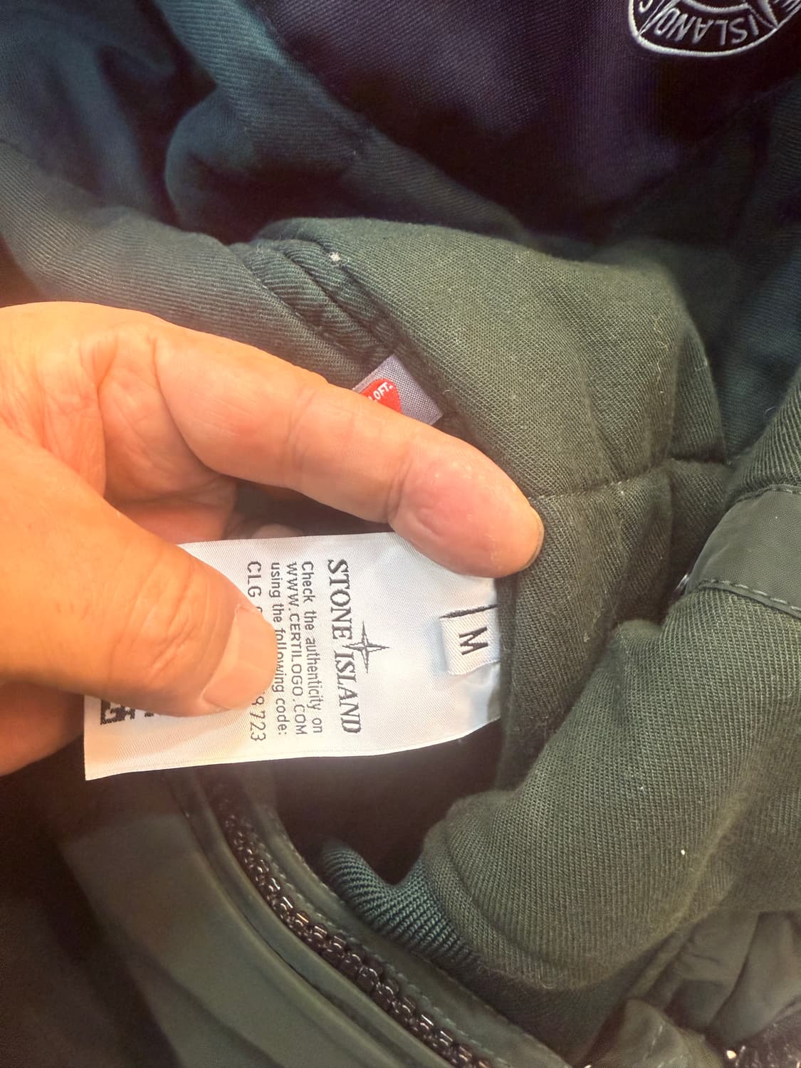 95 정품 스톤아일랜드 마이클롭스 프리마로프트 패딩 팝니다 상품이미지6