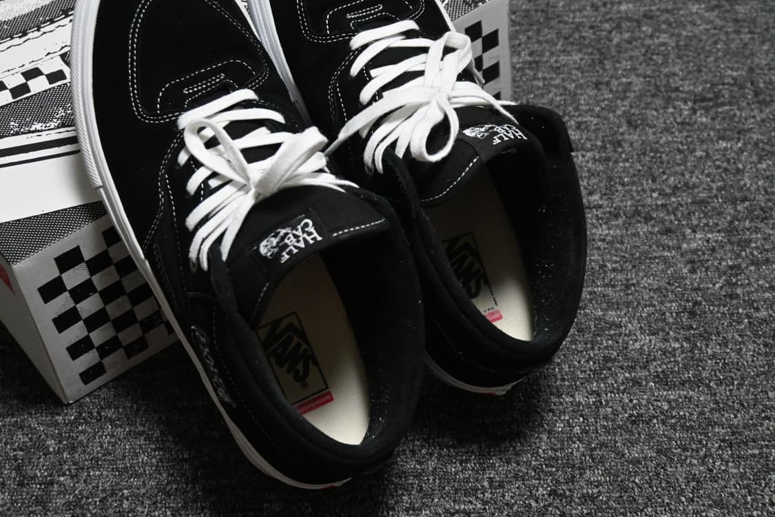 (310) 반스 스케이트 하프캡 검흰 상품이미지7