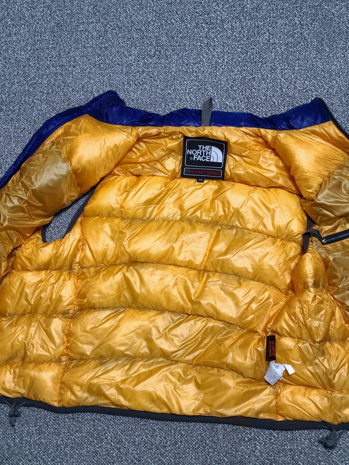 노스페이스 초경량 써미트 덕다운 패딩 베스트 조끼 90 상품이미지5