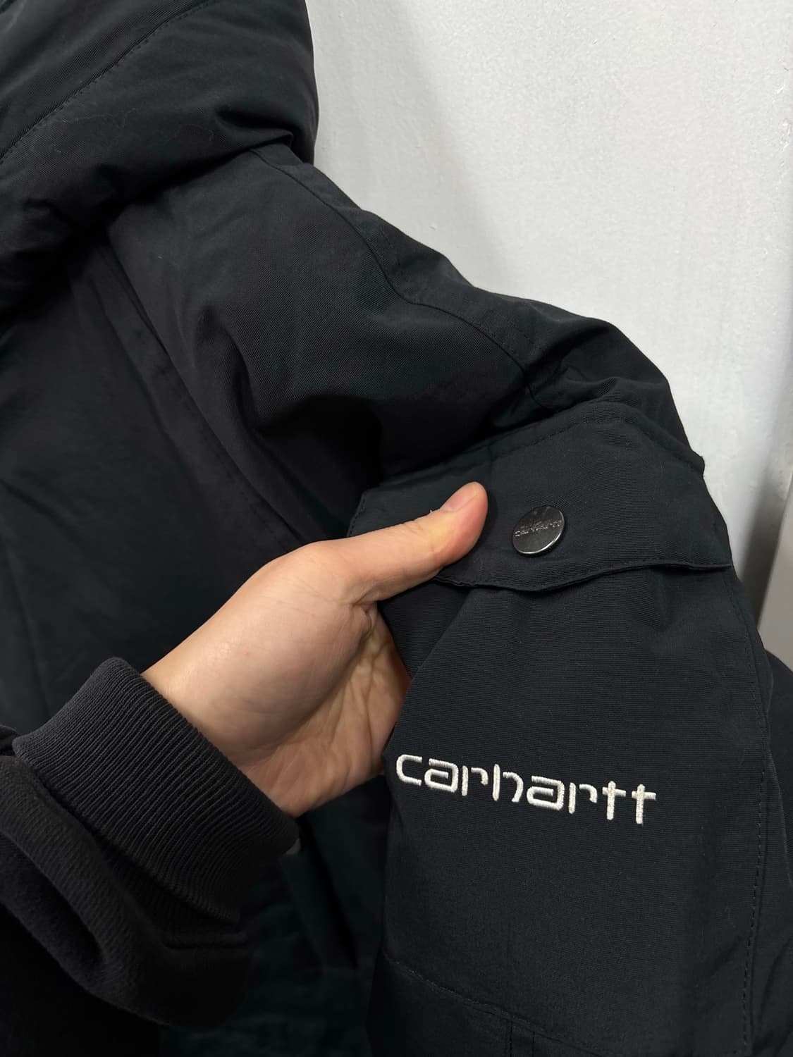 칼하트 워크 패딩점퍼 상품이미지4