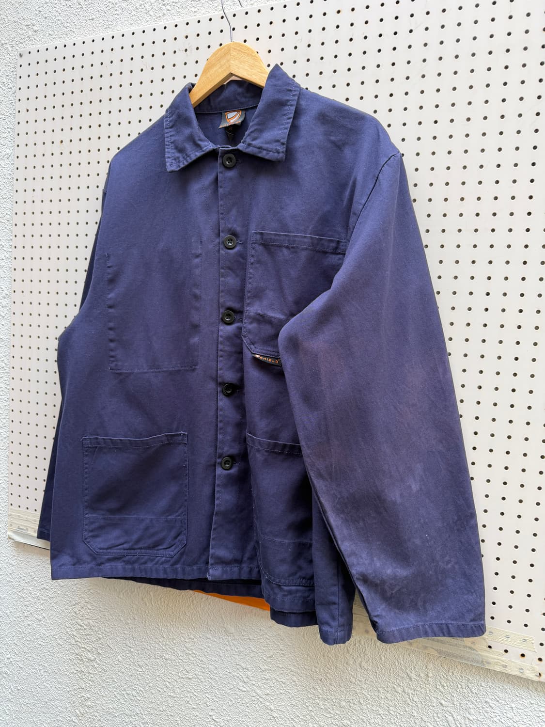 OLD VINTAGE PURPLE NAVY FRENCH 프렌치워크자켓 상품이미지6