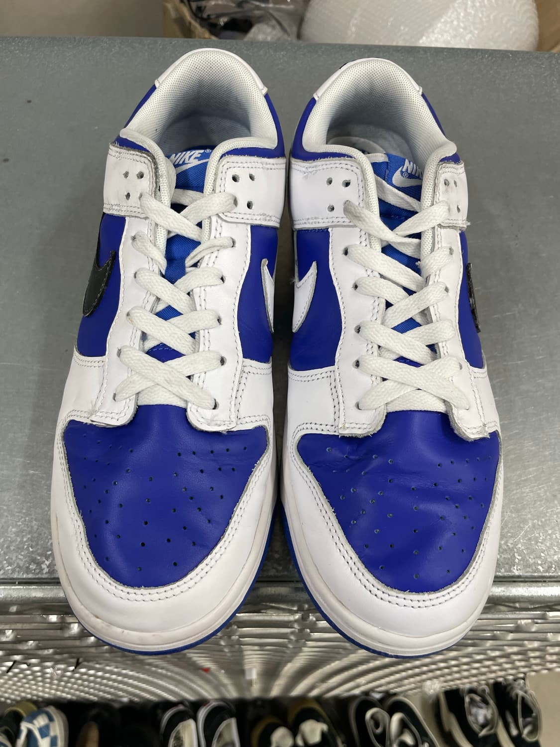 나이키 덩크 로우 레이서 블루 앤 화이트   280 상품이미지5