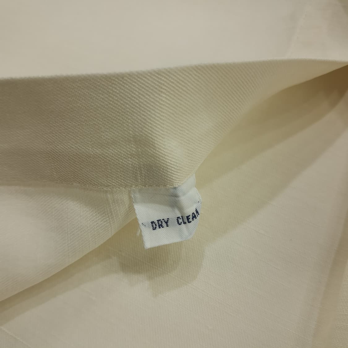 Co817 2XL Tall 폴로 랄프로렌 아이보리 실크린넨 반팔 셔츠 상품이미지5
