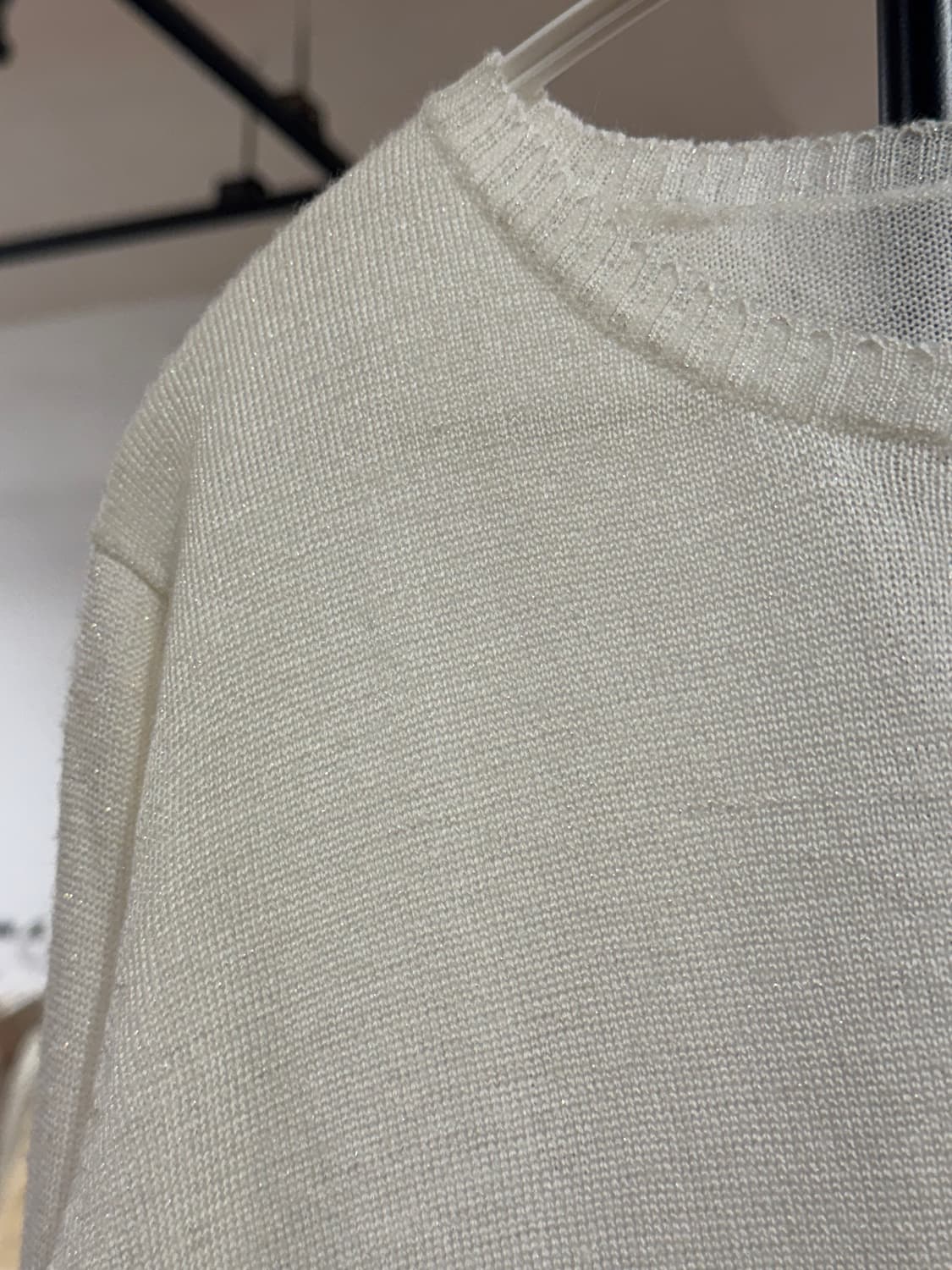 빈티지 아이보리 케이블 니트 가디건 상품이미지8