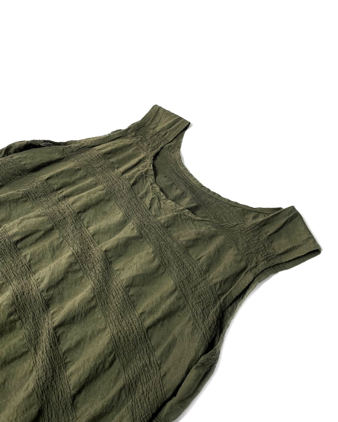 me ISSEY MIYAKE 카키 미니 원피스  상품이미지3