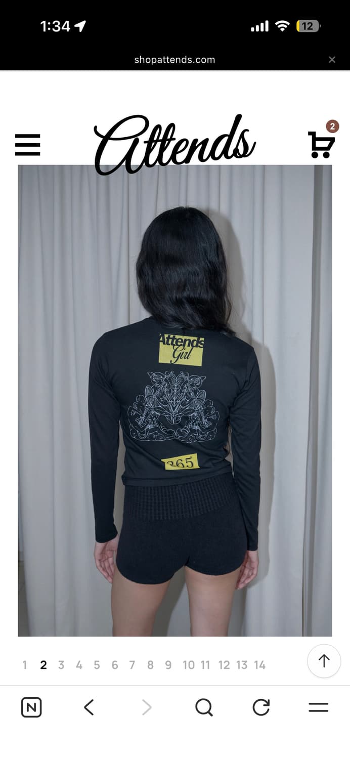 어텐즈 마마 티셔츠 상품이미지2