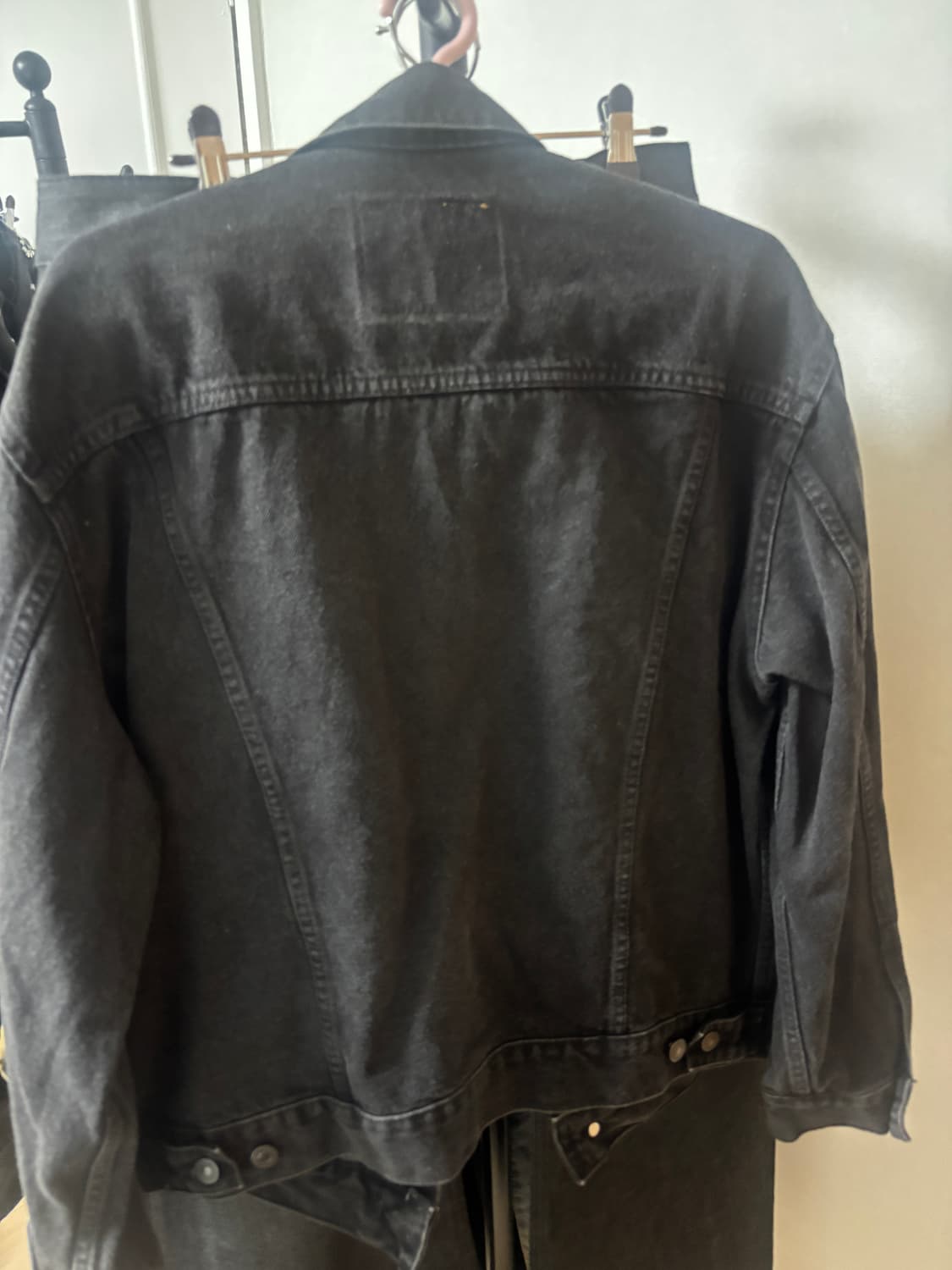 리바이스 빈티지 흑청 트러커 상품이미지2