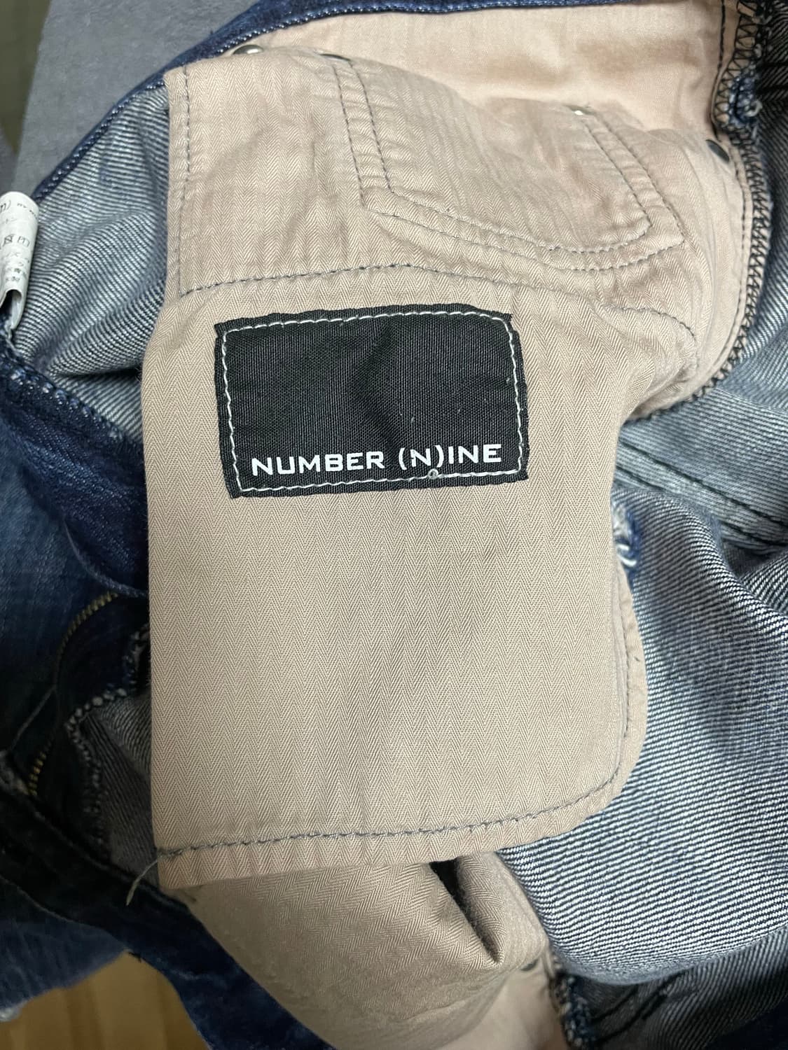 Number (N)ine bullet denim 상품이미지4