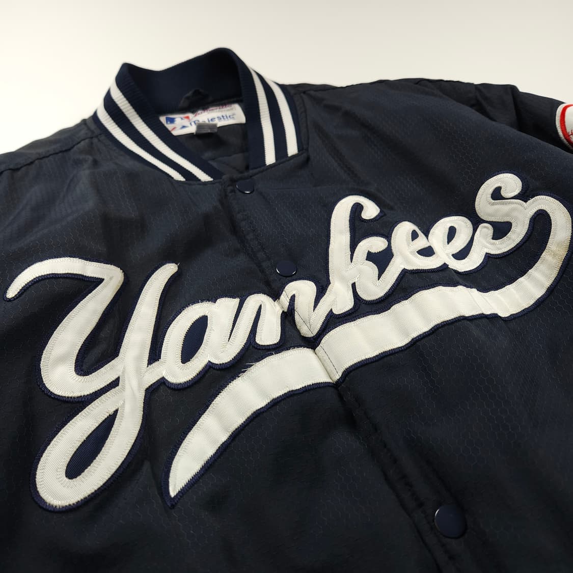 마제스틱 뉴욕 양키스 빅로고 바시티 자켓 (XXL) 상품이미지3