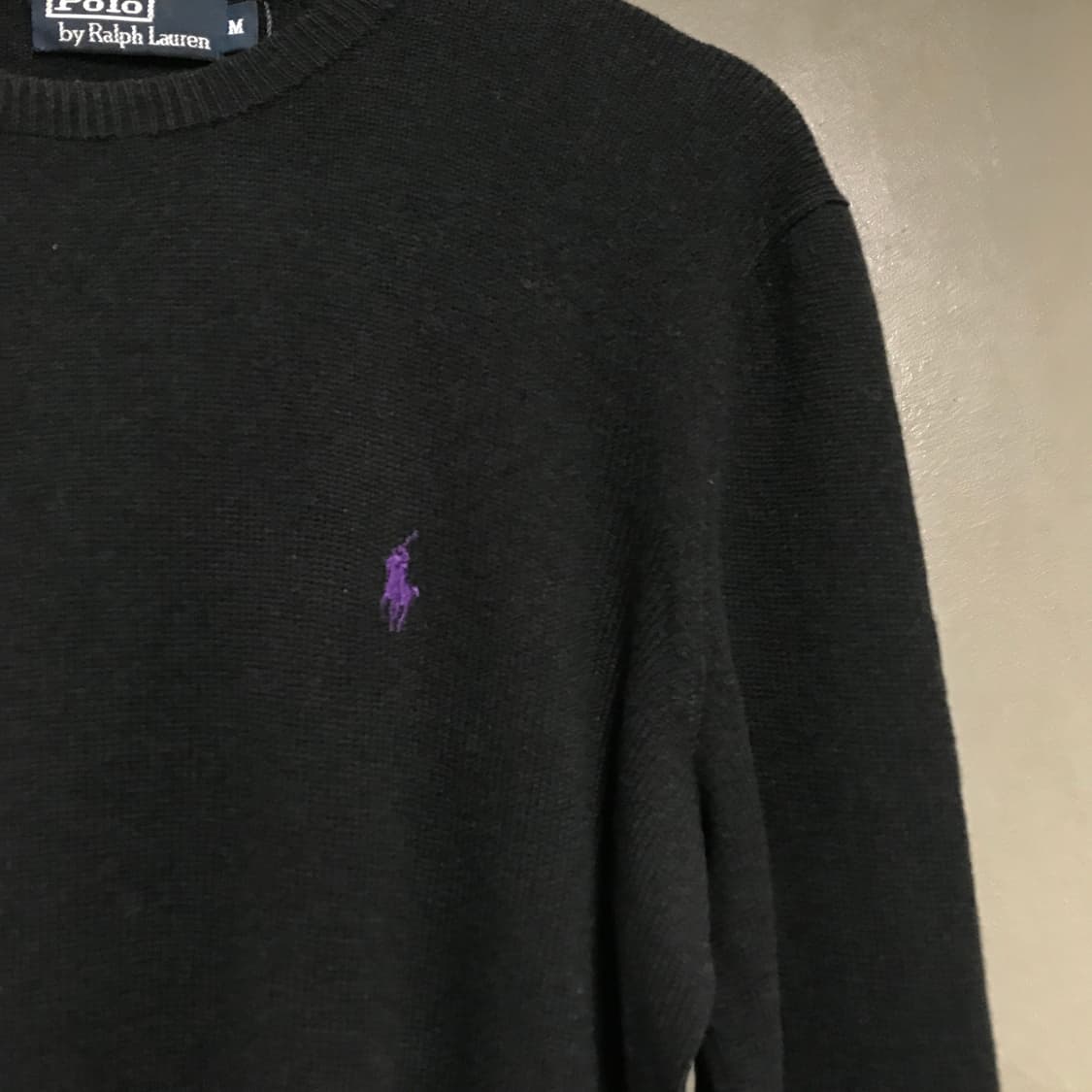 폴로 랄프로렌 니트 블랙 M 상품이미지3