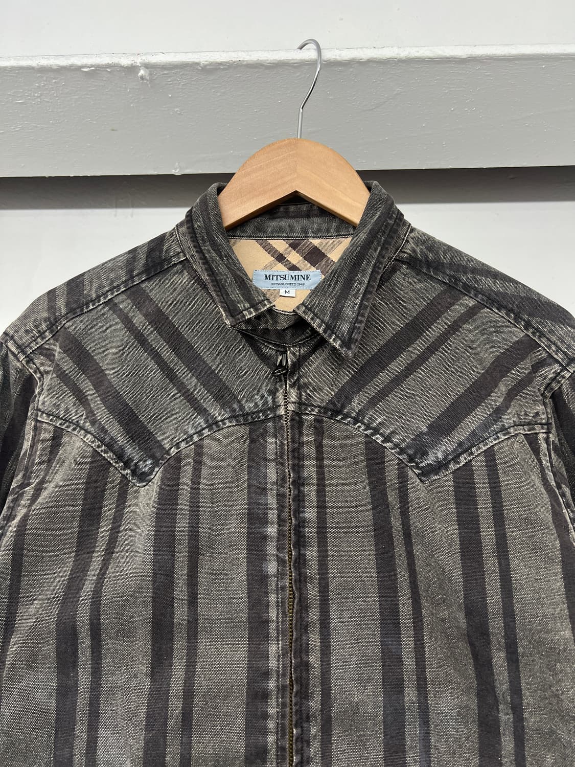 MITSUMINE 웨스턴 데님 봄버 상품이미지3