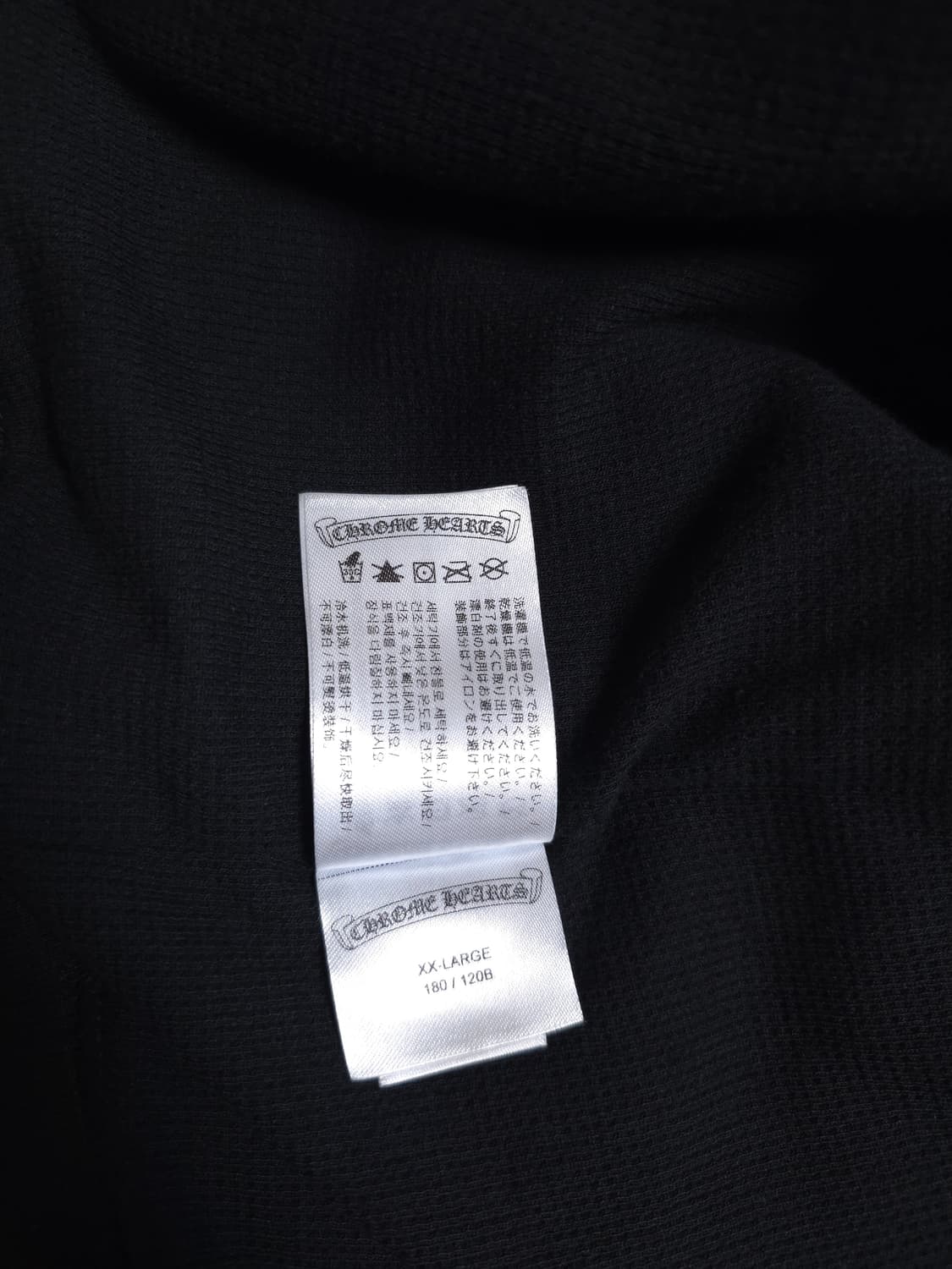 [XXL] 크롬하츠 홀스슈 플로랄 헤비웨이트 후드집업 블랙 상품이미지8