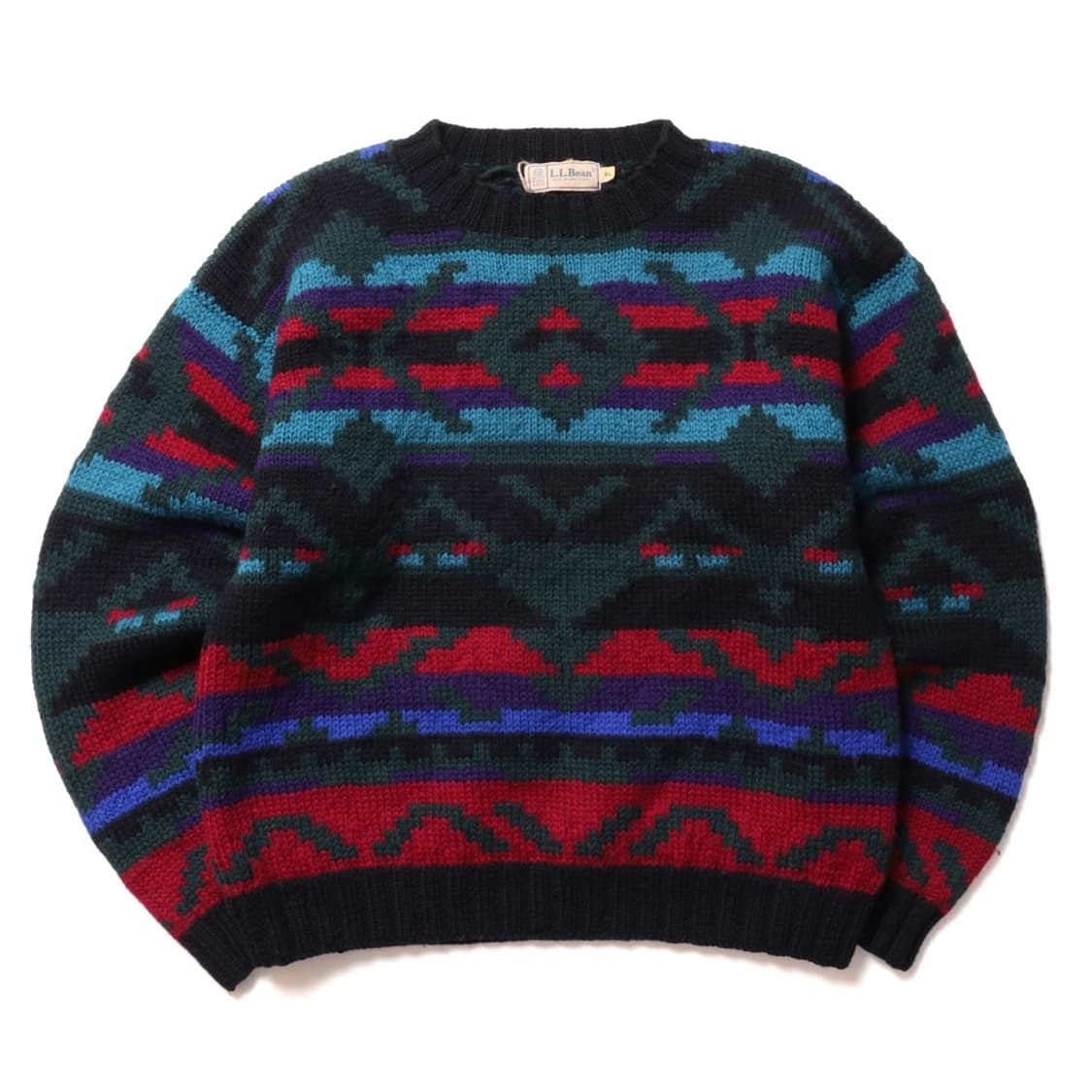 80's 엘엘빈 L.L.Bean Nordic Knit  상품이미지1