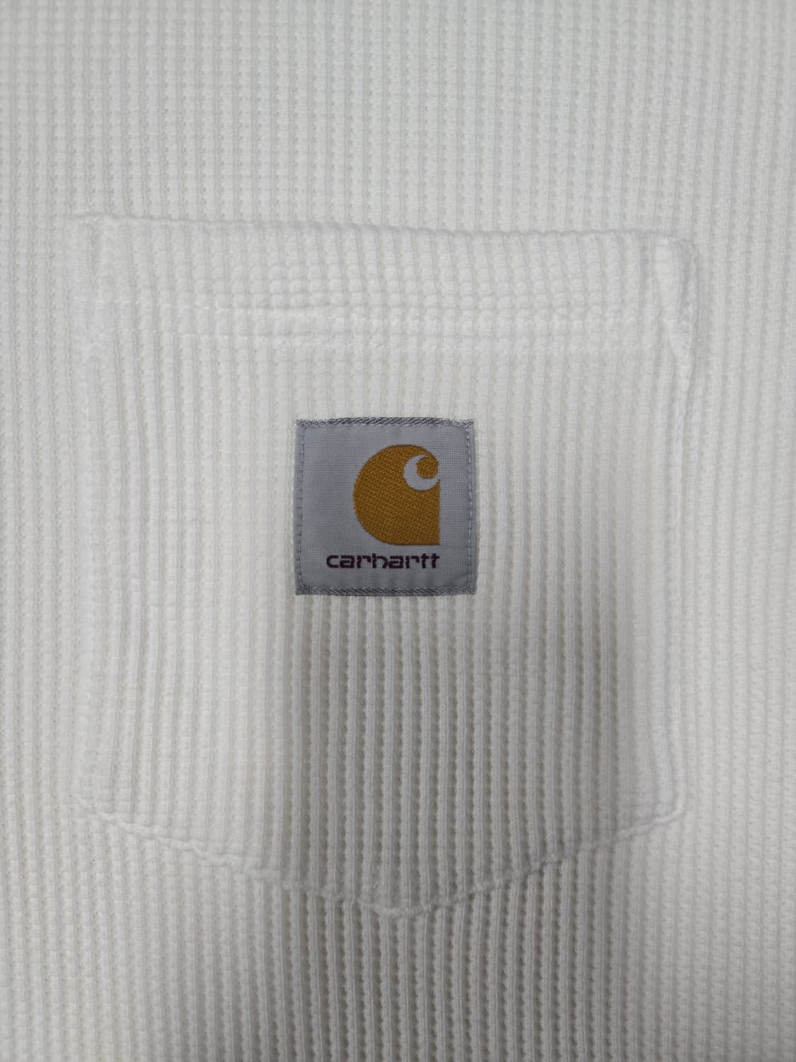 칼하트 포켓 와플 긴팔 티셔츠 면60%티셔츠 상품이미지3