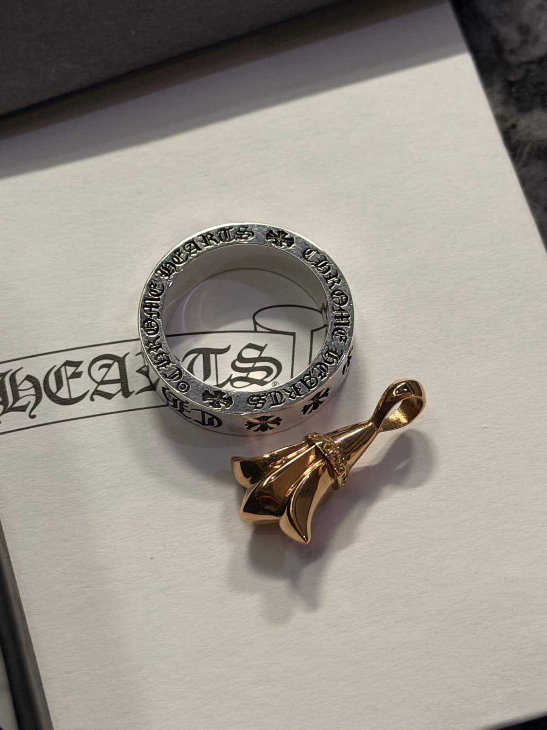 크롬하츠 22k 크로스테일 팬던트 상품이미지3