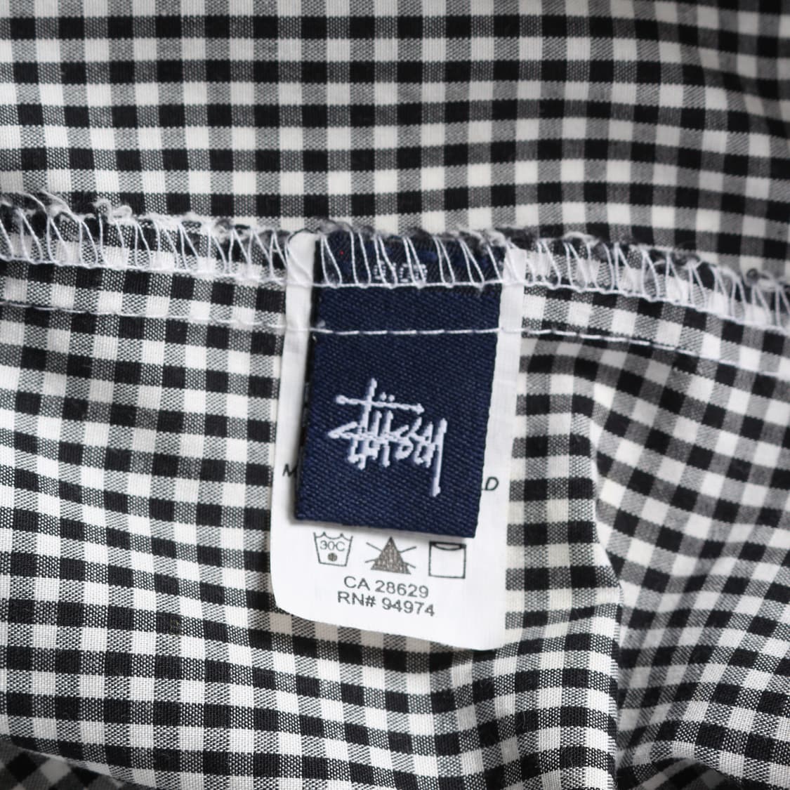 made in USA 00s 스투시 하프셔츠 상품이미지7