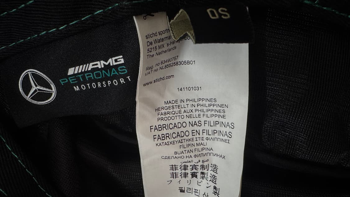 F1 메르세데스 amg 페트로나스 벤츠 버킷햇 벙거지 모자 상품이미지2