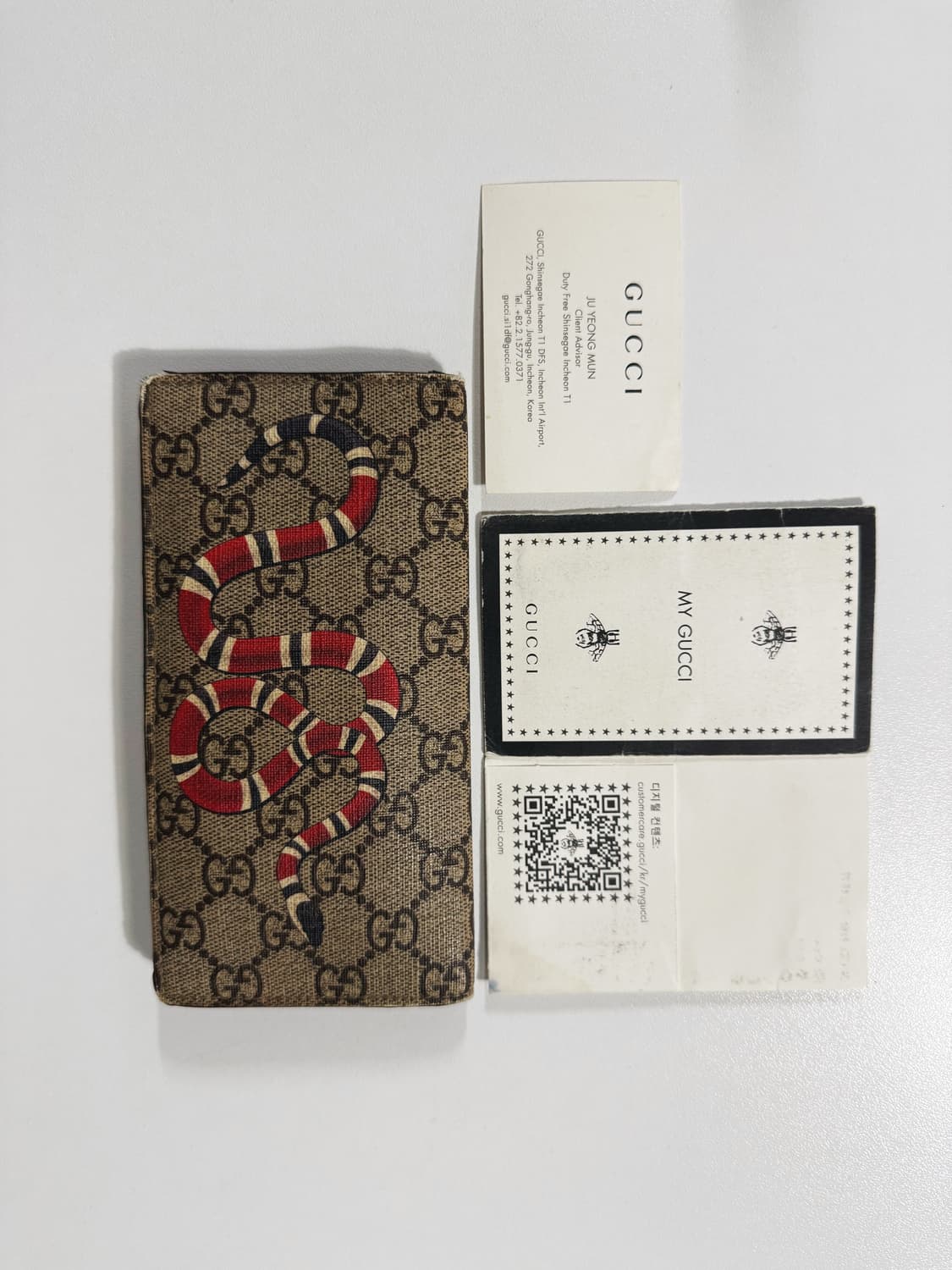 구찌스네이크GG장지갑 상품이미지1