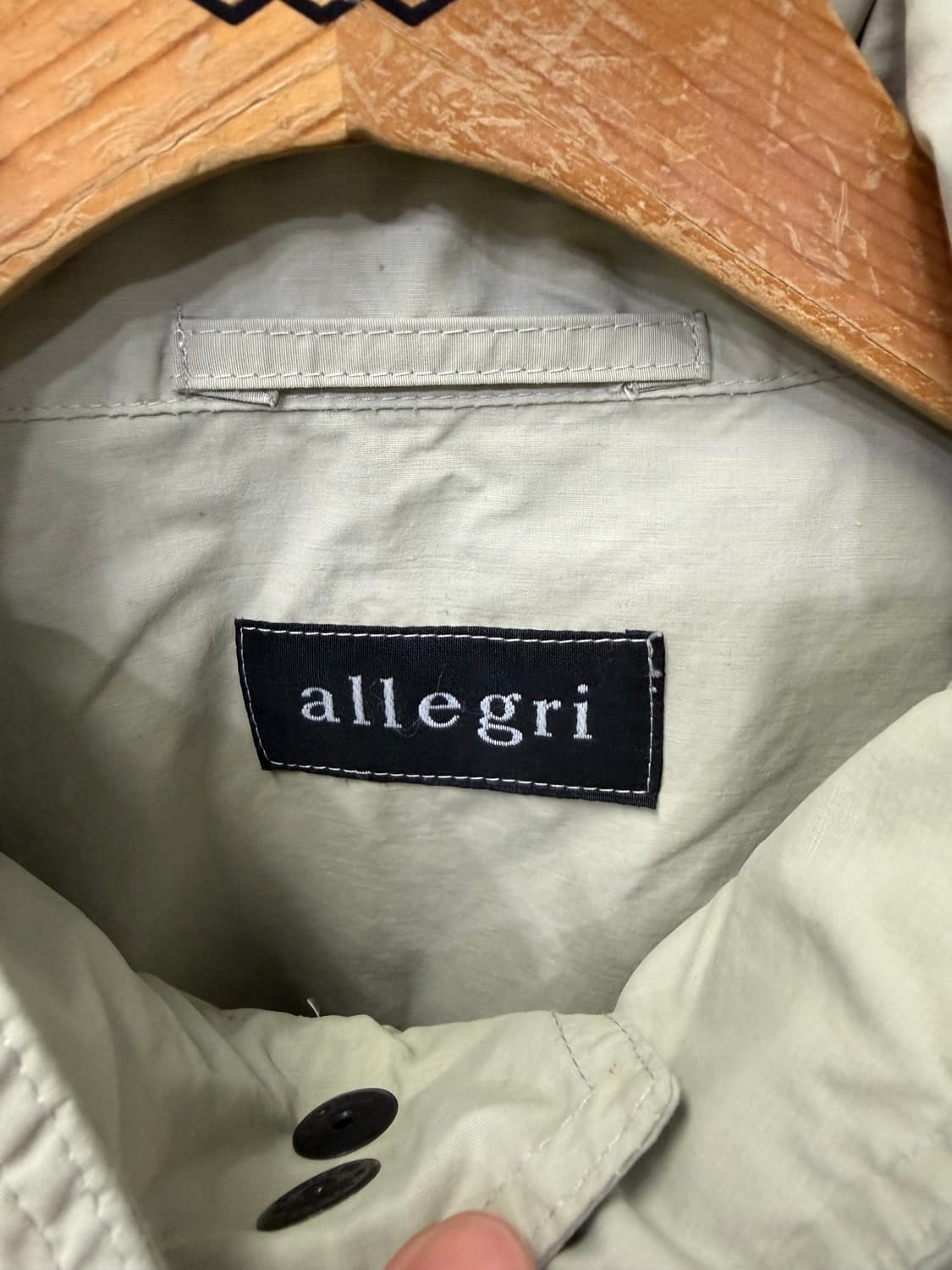 정품) 알레그리 남성 후드 자켓 56(110) 상품이미지7