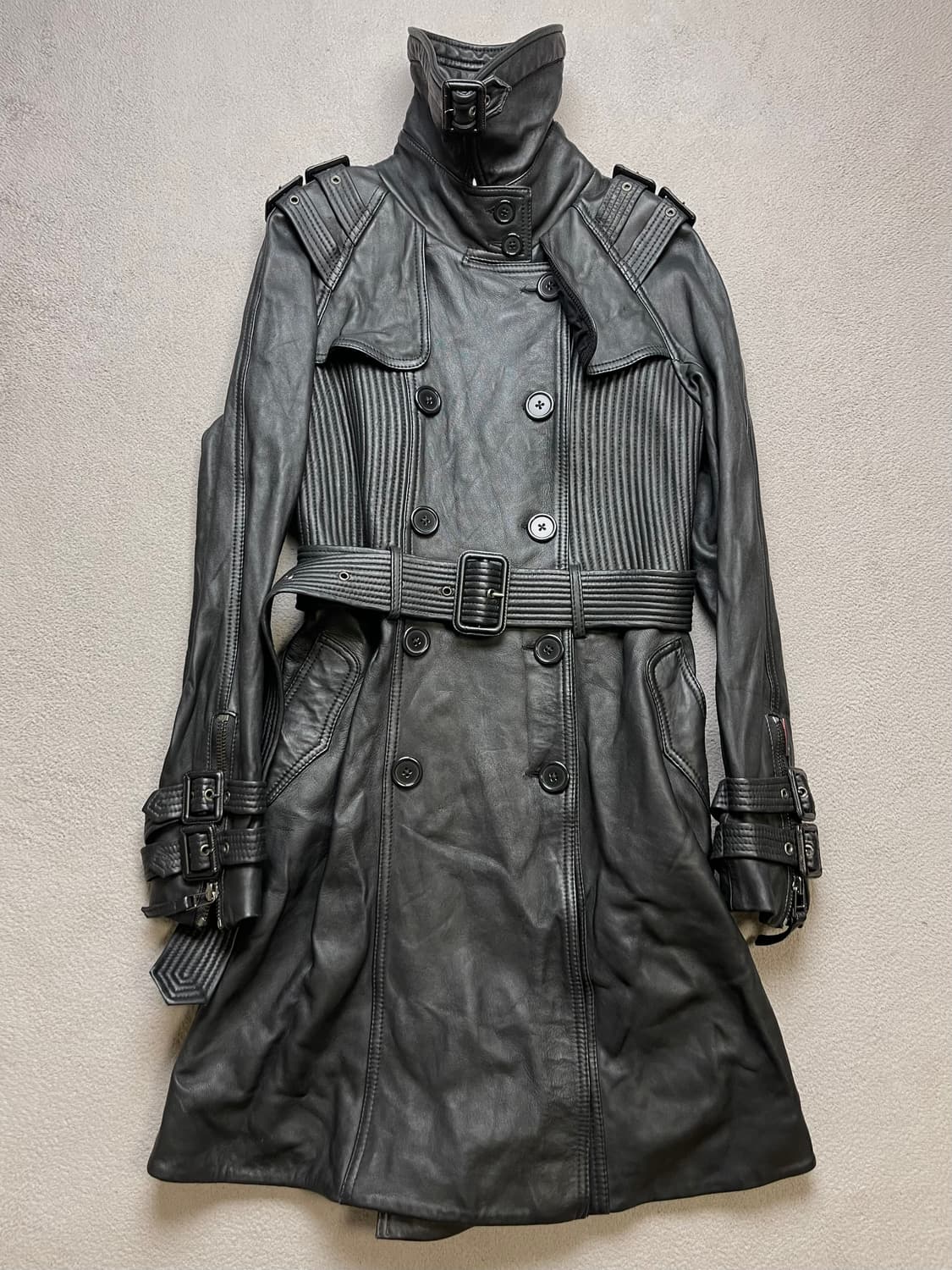 [55] BODASKINS 보다스킨 롱가죽자켓-여성 라이더자 상품이미지3