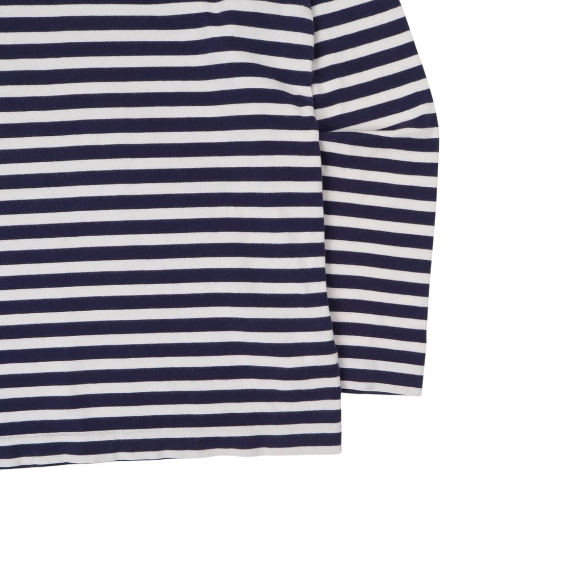 꼼데가르송 더블 하트 네이비 스트라이프 보더 롱슬리브 상품이미지4