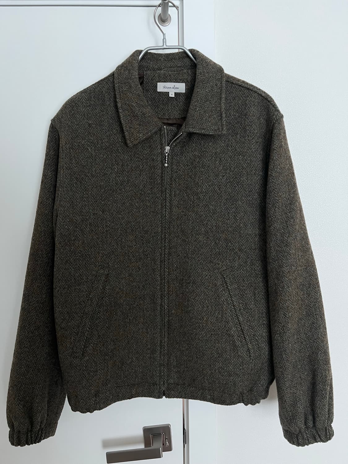 Steven Alan 헤링본 블루종 M 상품이미지1