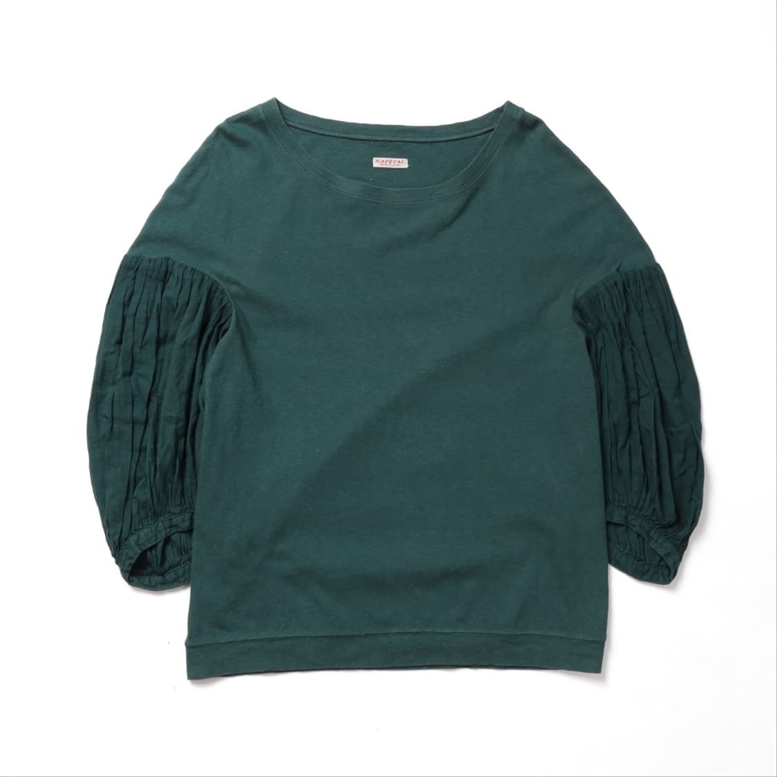 캐피탈 KAPITAL Nylon Sleeve Long Sleeve    상품이미지1