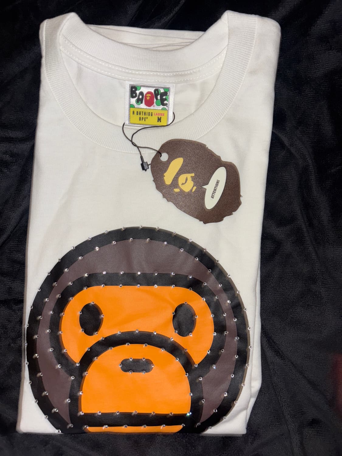 베이프 마일로 큐빅 티셔츠 상품이미지2