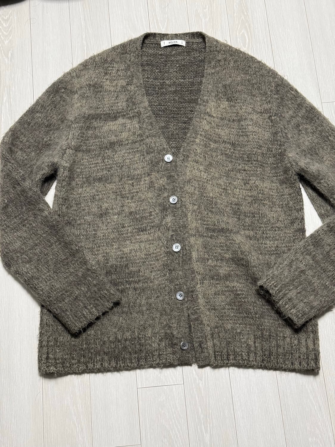 벨리에 가디건 그레이 상품이미지1